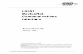 L5351 DeviceNet Communications Interface