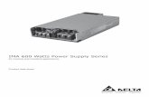 IMA 600 Watts Power Supply Series - DeltaPSU