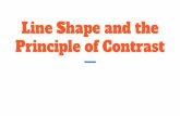 Line Shape and the Principle of Contrast
