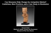 Can Museums Help Change the Antiquities Market? Guidelines ...