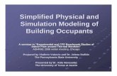 Simplified Physical and Simulation Modeling of Building ...
