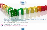 Smart Buildings for a greener Europe