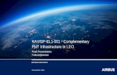 NAVISP-EL1-001 - Complementary PNT Infrastructure in LEO