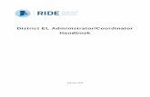 District EL Administrator/Coordinator Handbook
