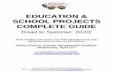 EDUCATION & SCHOOL PROJECTS COMPLETE GUIDE