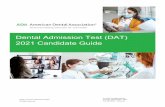 ADA.org: 2021 Dental Admission Test Program Guide