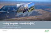 Building Integrated Photovoltaics (BIPV)