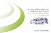 Joining technologies in automotive industry
