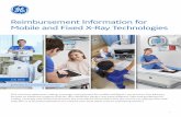Reimbursement Information for Mobile and Fixed X-Ray ...