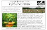 Gwent Wildlife Trust Wildlife Winners Update for 2010