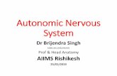 Autonomic Nervous System - AIIMS, Rishikesh