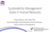 Sustainability Management Goals in Human Resource