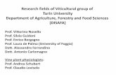 Research fields of Viticultural group of Turin University ...