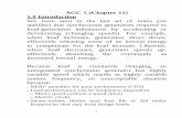 AGC 1 (Chapter 11) 1.0 Introduction