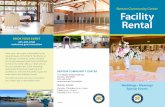 Renton Community Center Facility Rental