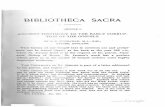 Bibliotheca sacra - BiblicalStudies.org.uk