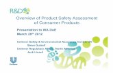 Overview of Product Safety Assessment of Consumer Products