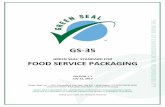 Food Service Packaging - Green Seal
