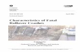 Characteristics of Fatal Rollover Crashes