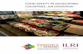 FOOD SAFETY IN DEVELOPING COUNTRIES: AN OVERVIEW