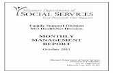 Monthly Management Report October 2011