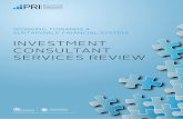 INVESTMENT CONSULTANT SERVICES REVIEW