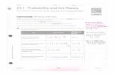 21.1 Probability and Set Theory - Richmond County School ...