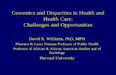 Genomics and Disparities in Health and Health Care ...