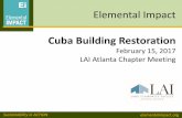 Cuba Building Restoration - Elemental Impact