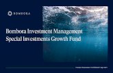 Bombora Investment Management Fund Presentation