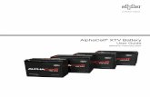 AlphaCell XTV Battery