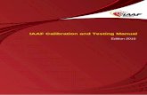 IAAF Calibration and Testing Manual - World Athletics