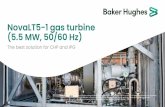 NovaLT5-1 gas turbine (5.5 MW, 50/60 Hz)