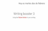 Writing booster 3