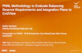 PNNL Methodology to Evaluate Balancing Reserve ...