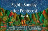 Eighth Sunday after Pentecost - Vanderbilt University