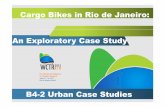 Cargo Bikes in Rio de Janeiro: An Exploratory Case Study