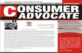 Consumer Advocate - National Consumer Disputes Redressal ...