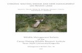 CHRONIC WASTING DISEASE AND DEER MANAGEMENT ON …