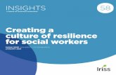 Creating a culture of resilience for social workers