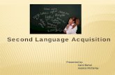 Second Language Acquisition - FCS SIOP Book Study