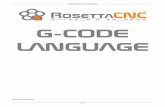 RosettaCNC G-code language