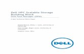 Dell HPC Scalable Storage Building Block
