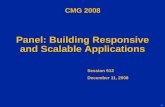 Panel: Building Responsive and Scalable Applications