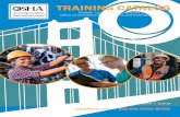 TRAINING CATALOG - If you're looking for the OSHA Tr