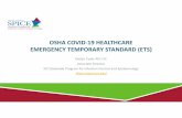 OSHA COVID 19 HEALTHCARE EMERGENCY TEMPORARY …