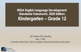 WIDA English Language Development Standards Framework ...