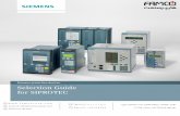 Siemens protection devices Selection Guide for SIPROTEC