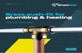 Brass push-fit for plumbing & heating - RWC