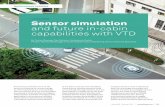 Sensor simulation and future in-cabin capabilities with VTD